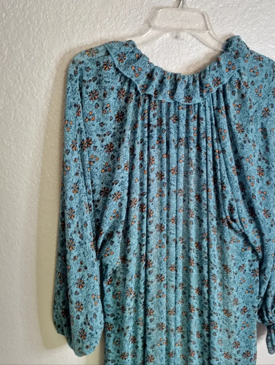 Free People Feeling Groovy Maxi Boho Dress Sz S - Picture 7 of 8